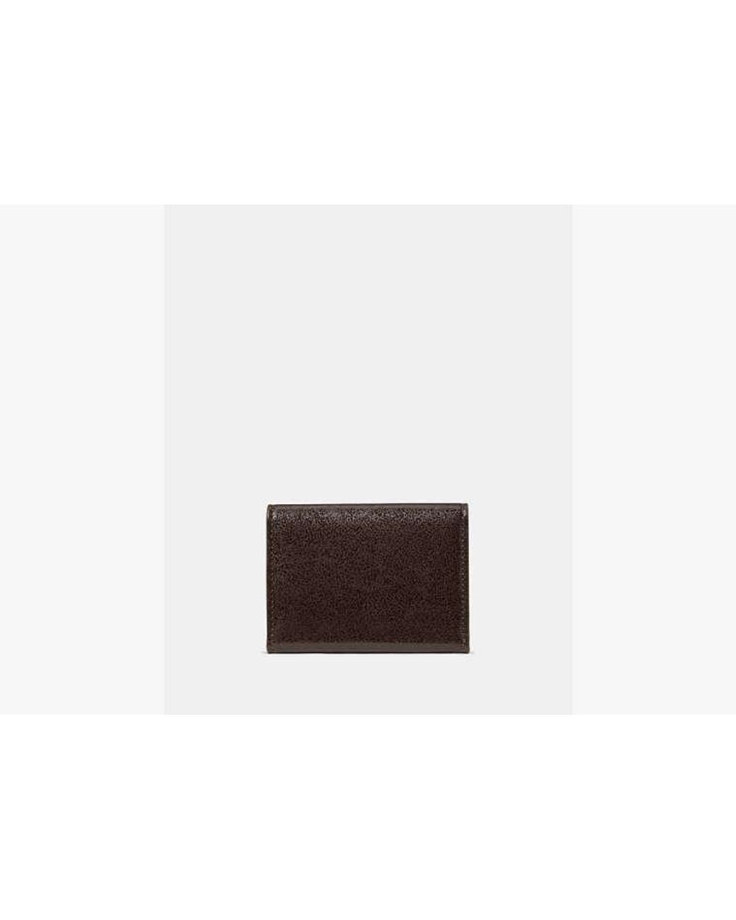 Kate Spade Brown Halo Glazed Card Case Trifold Wallet