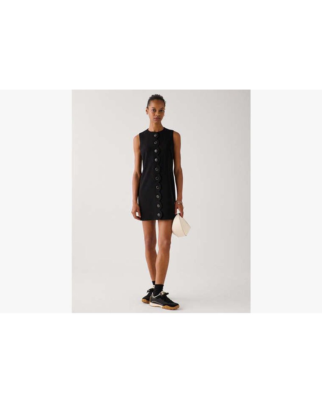 Kate Spade Black Kate Spade Scallop Shift Dress