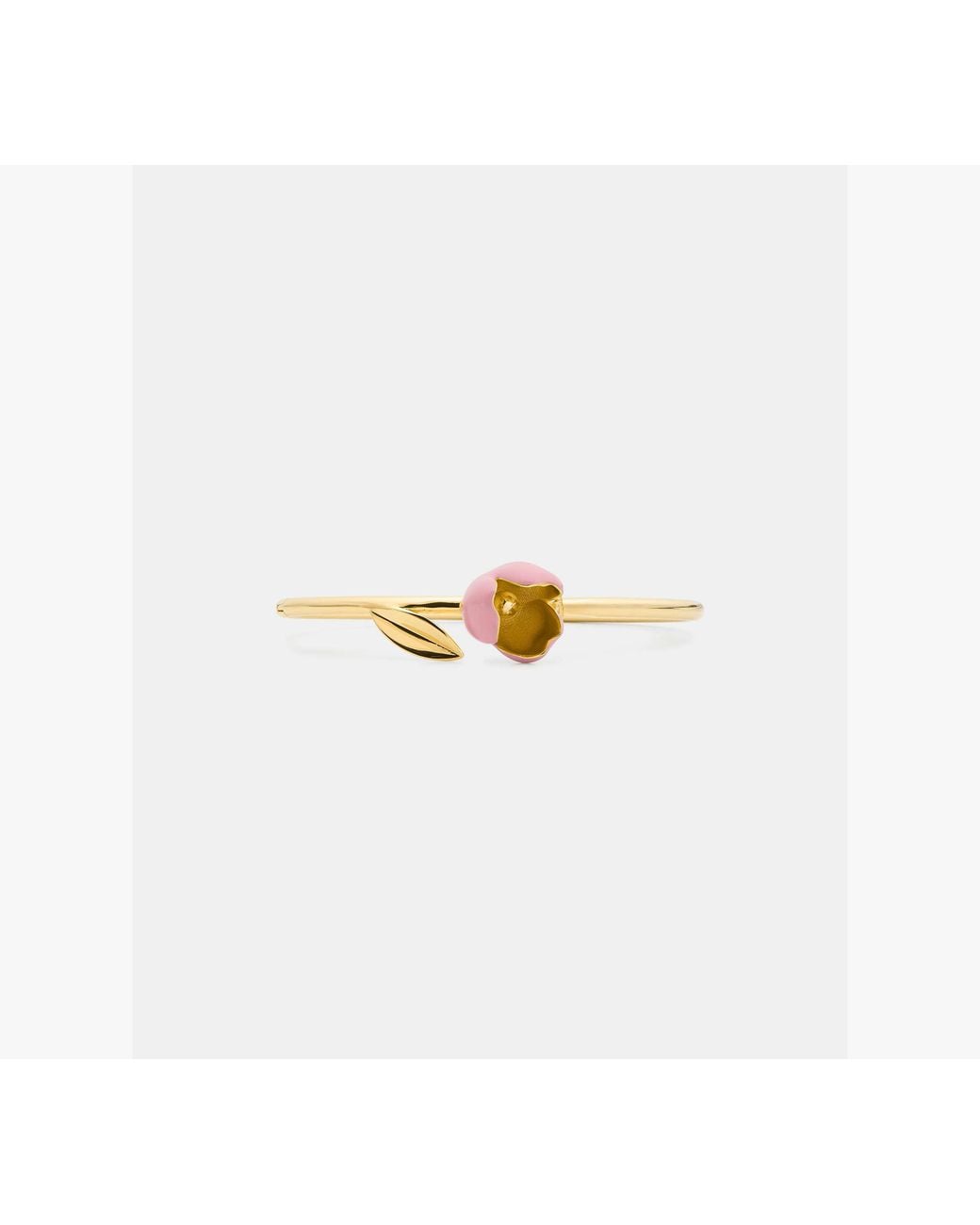 Kate Spade White Golden Bloom Bangle
