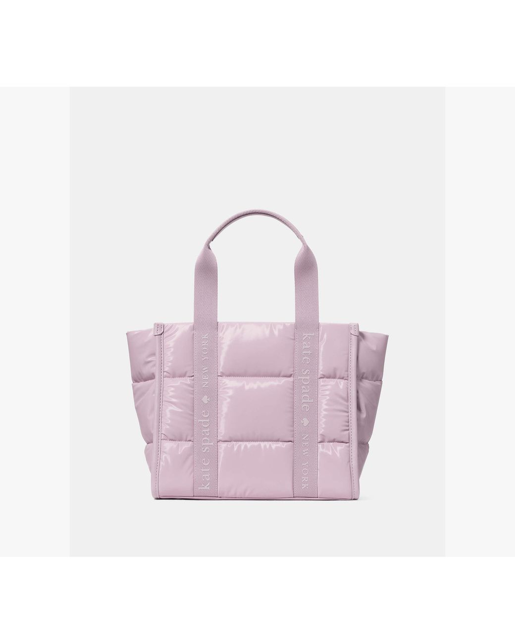 Kate Spade Purple Kate Spade Kip Puffy Small Tote