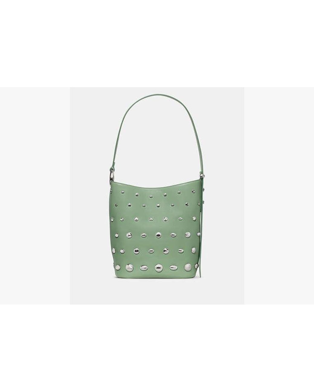Kate Spade Green Halo Studded Bucket Bag