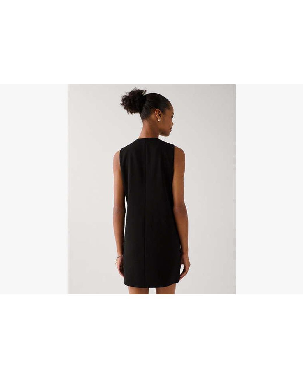 Kate Spade Black Kate Spade Scallop Shift Dress