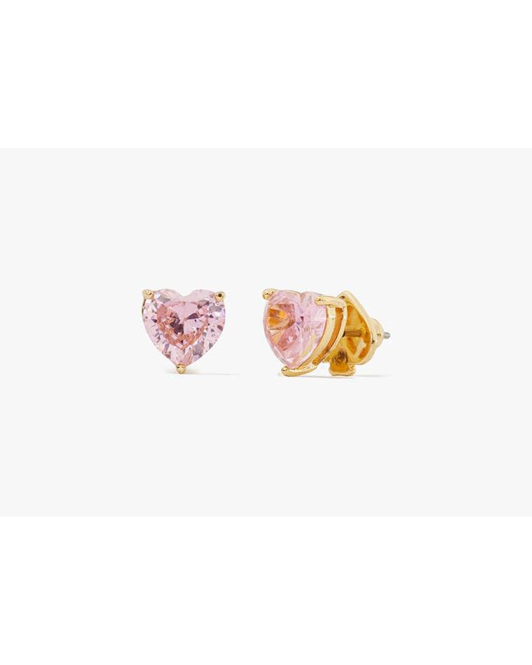 Kate Spade Pink Kate Spade My Love Heart Stud Earring