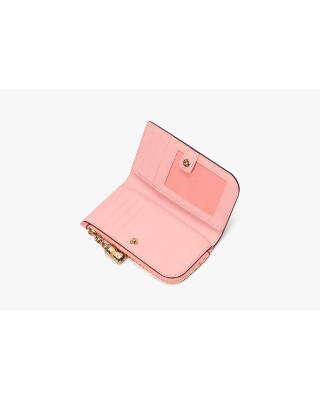 Kate Spade Pink Devin Patent Small Bifold Wallet