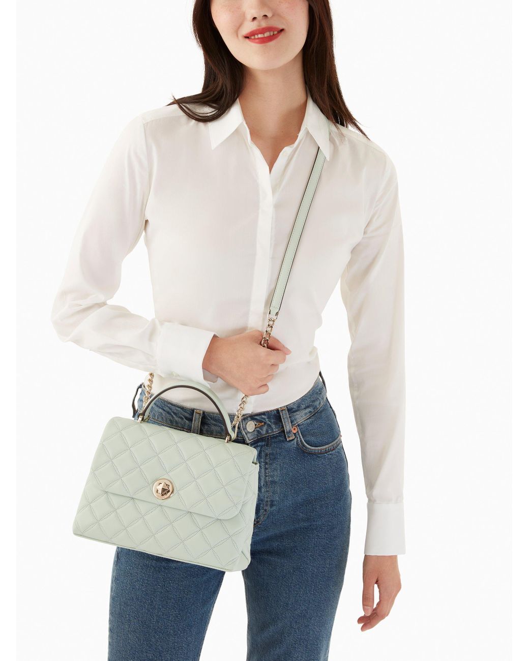 kate spade top handle bag