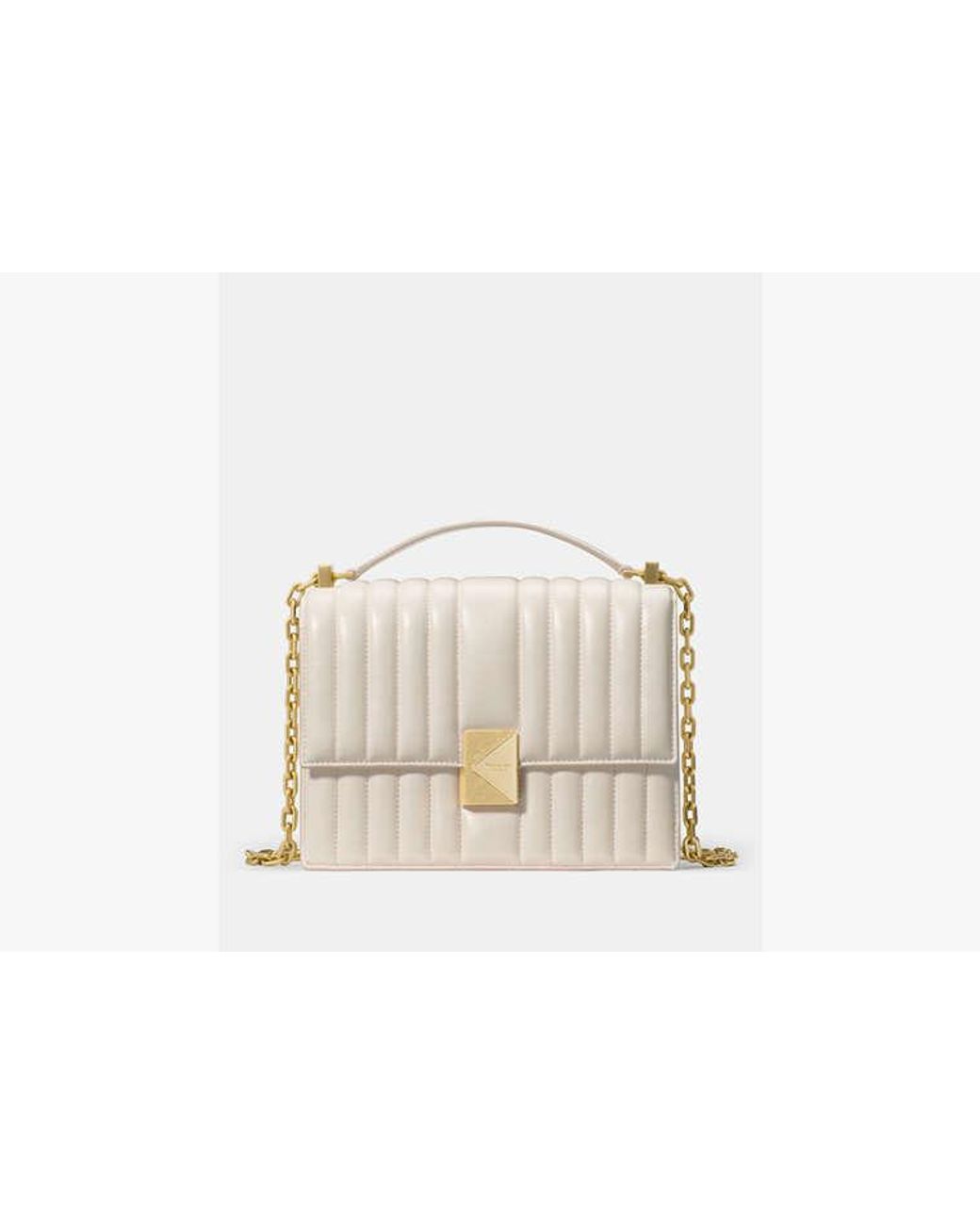 Kate Spade Metallic Deco Quilted Chain Shoulder Bag