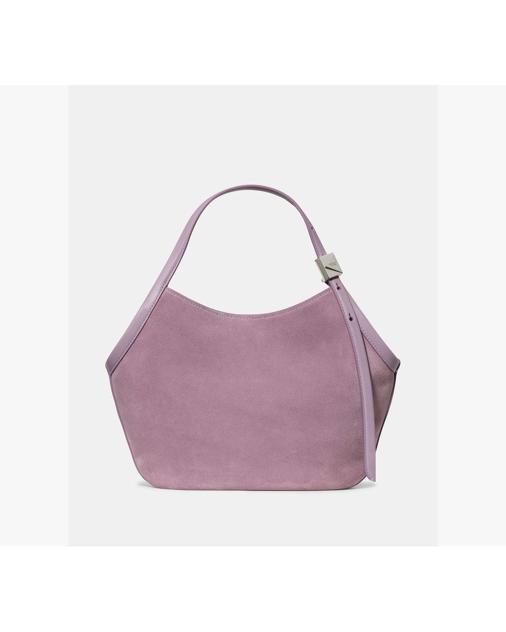 Kate Spade Purple Deco Suede Small Tulip Tote Bag
