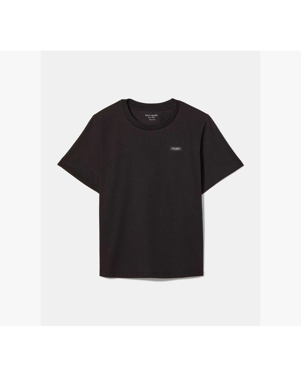 Kate Spade Black Kate Spade Essential Logo T-Shirt