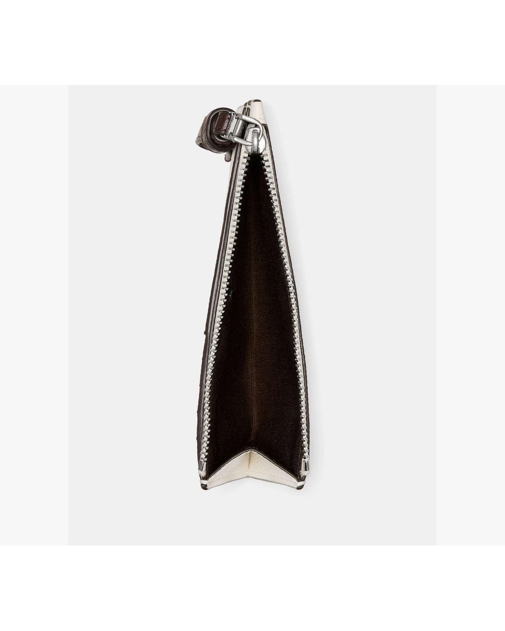 Kate Spade White Loop Zip Card Case