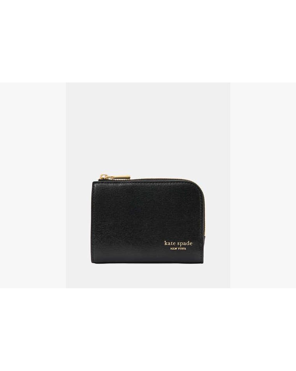 Kate Spade Black Kate Spade Devin Small Compact Wallet
