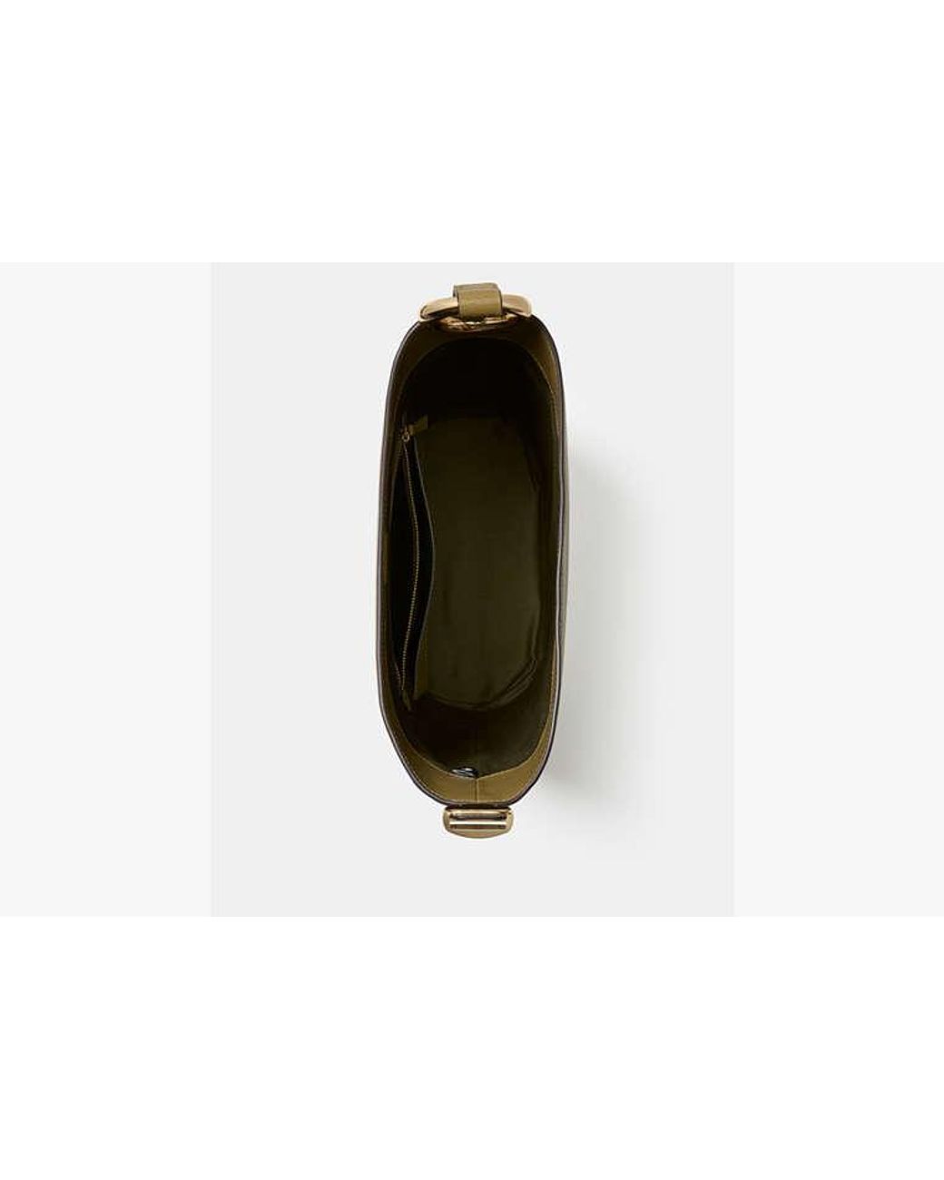 Kate Spade Natural Halo Glazed Leather Bucket Bag