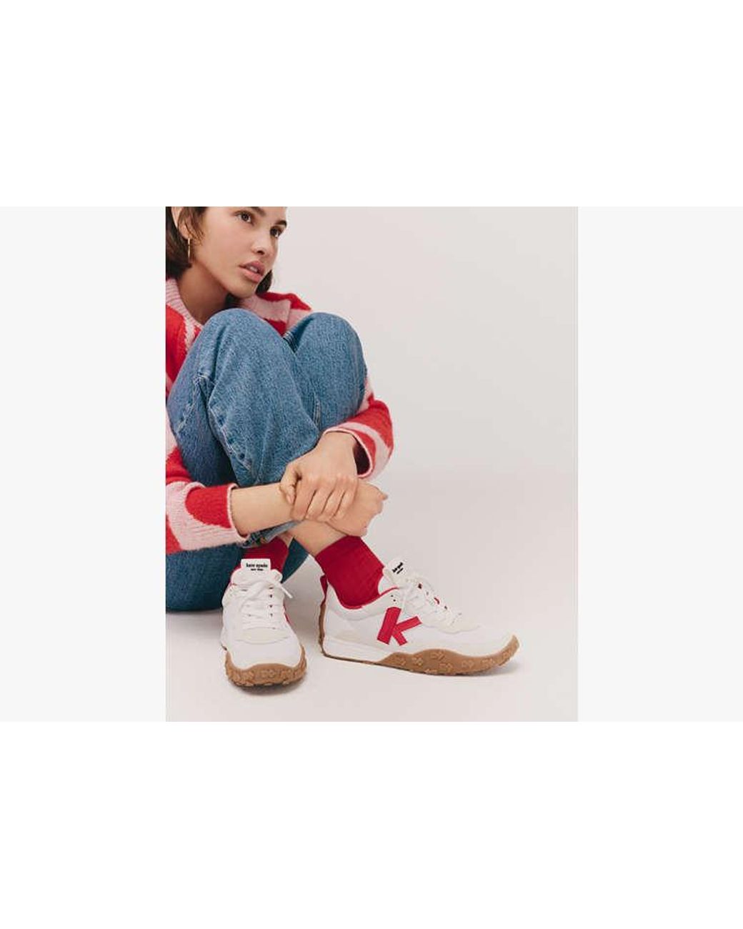 Kate Spade Pink K As In Kate Sneaker