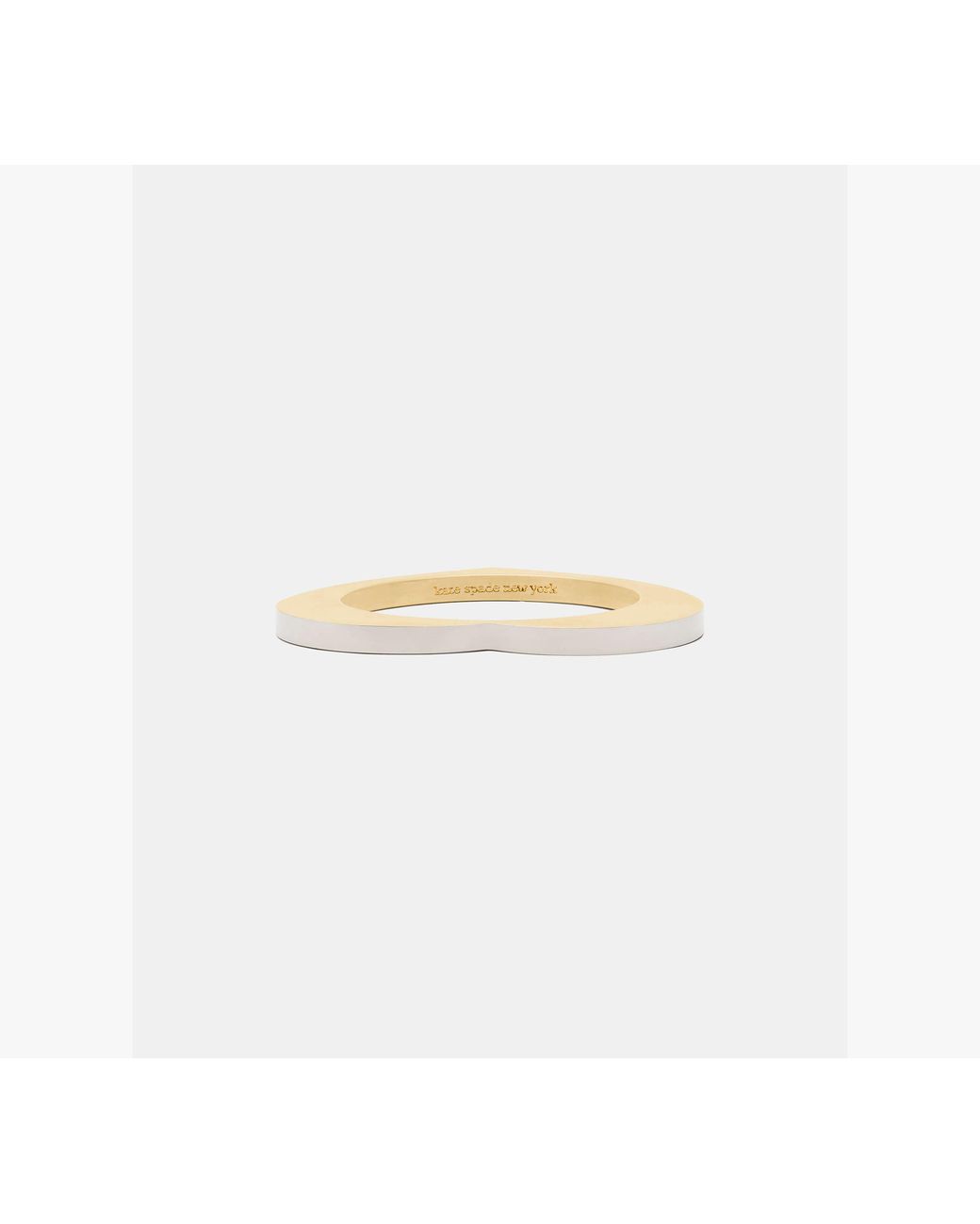 Kate Spade White Kate Spade Geo Pop Heart Bangle Bracelet