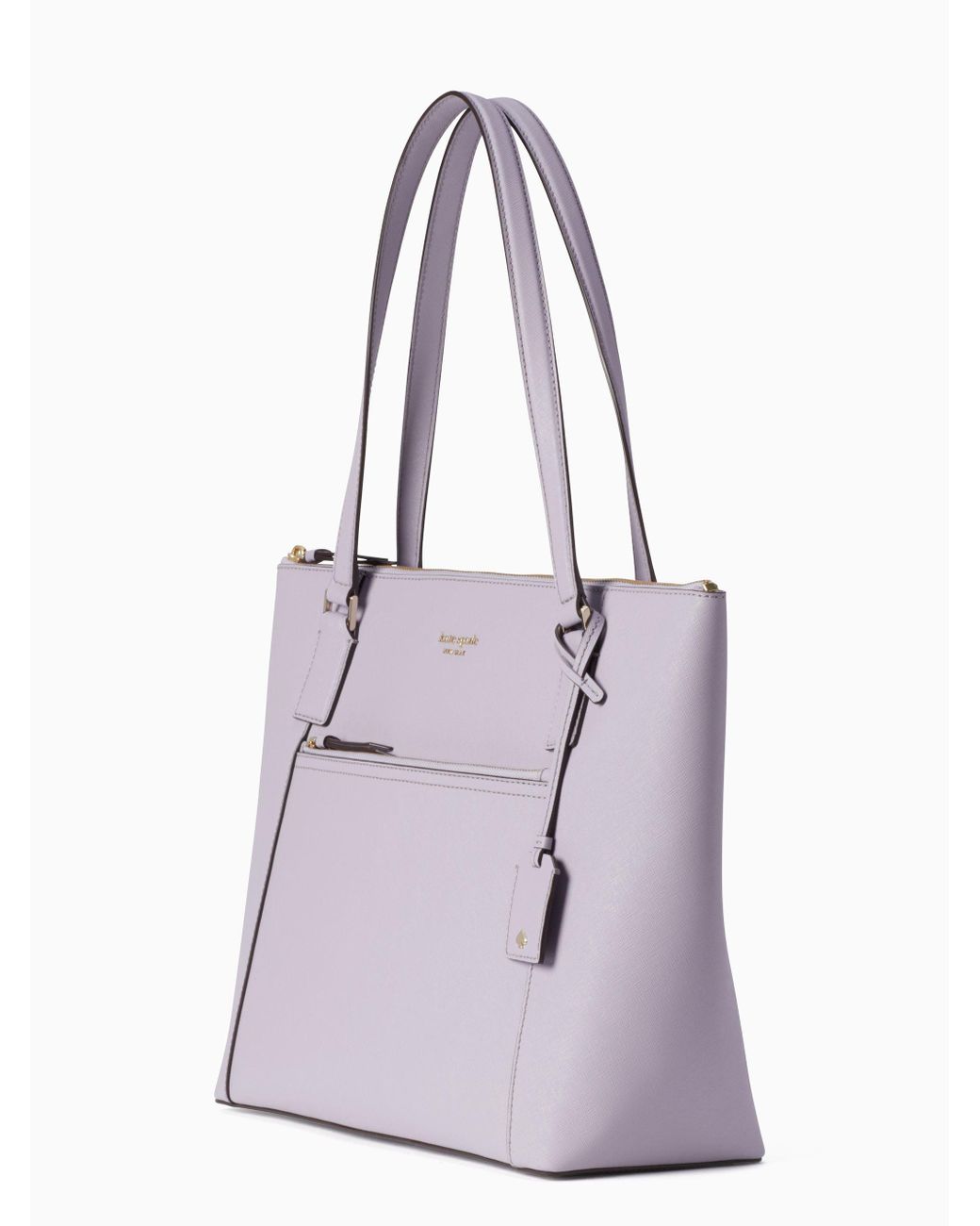 kate spade large cameron pocket tote soft taupe