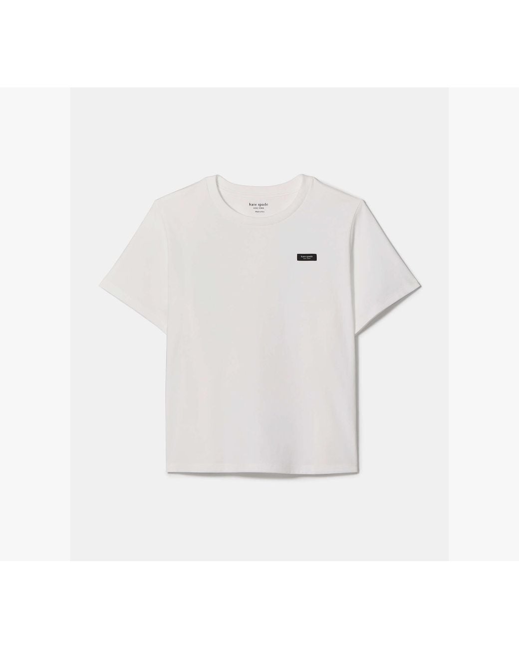 Kate Spade White Sam Icon Logo T-shirt