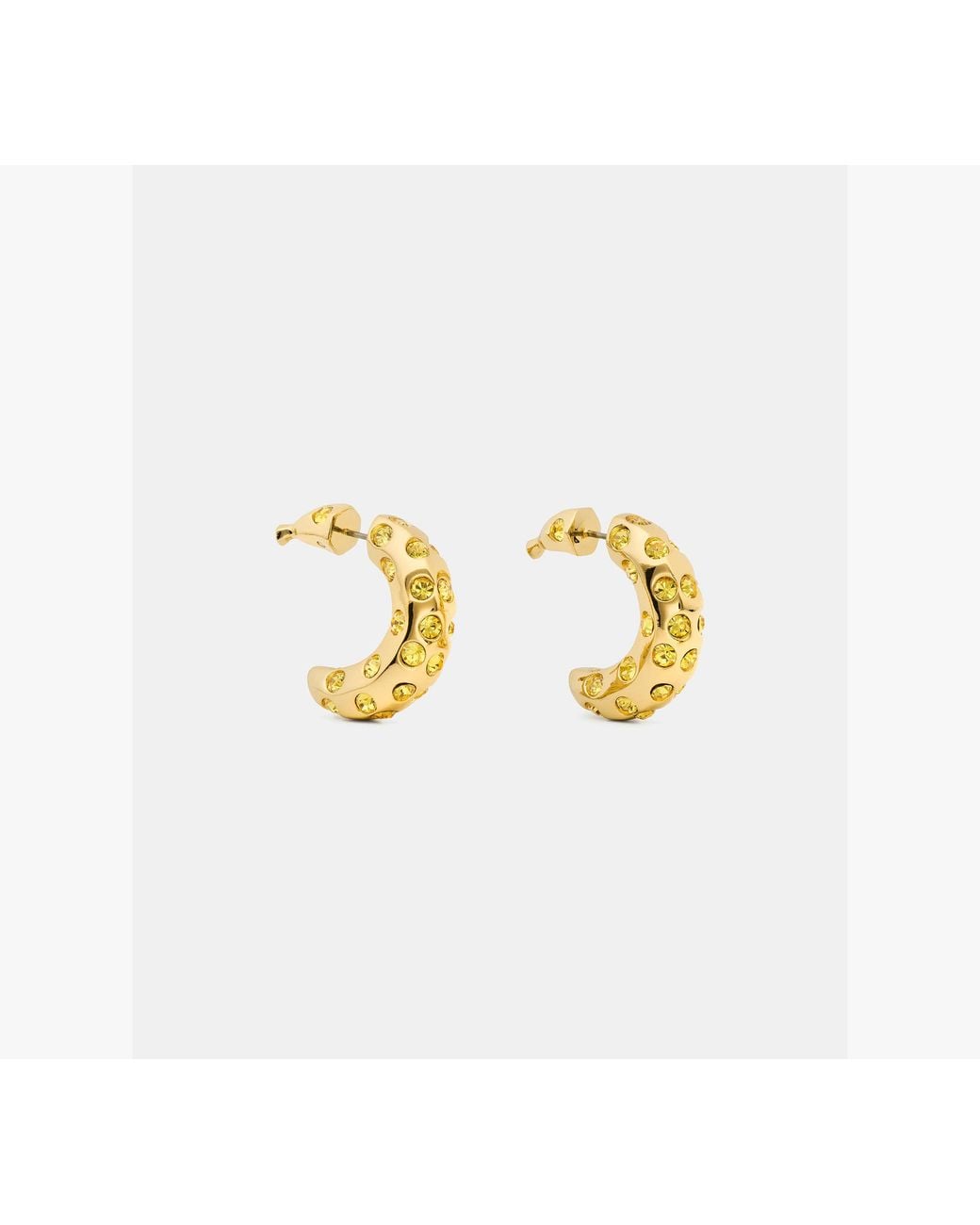 Kate Spade Metallic Summer Daze Banana Statement Earrings