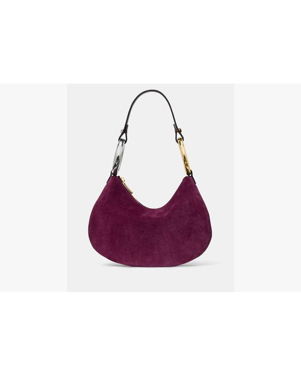 Kate Spade Purple The Suede Bangle Bag