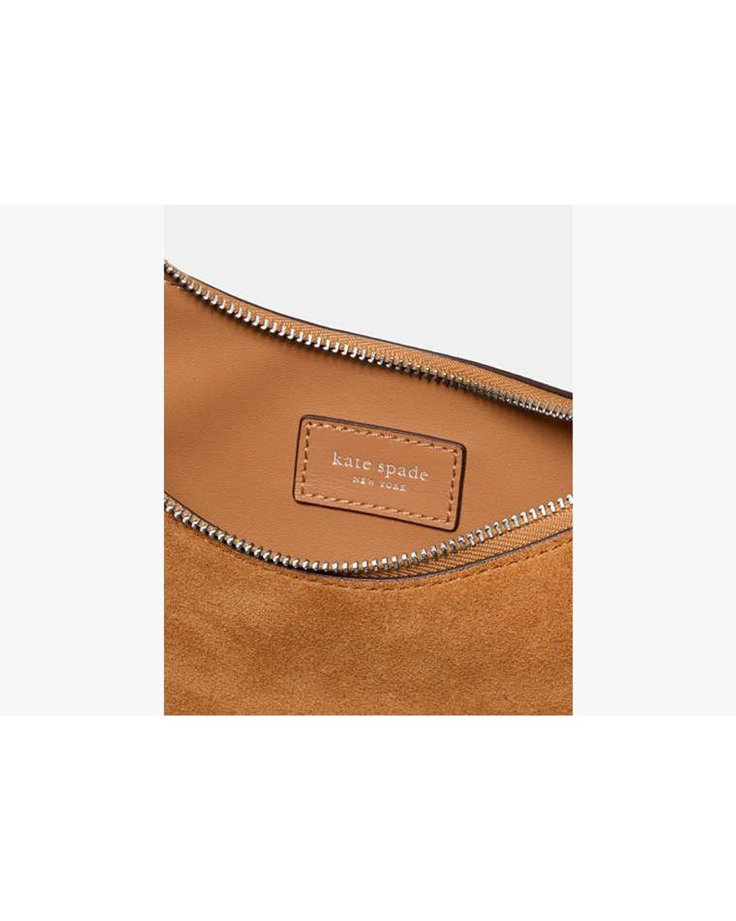 Kate Spade White Kate Spade Duo Suede Mini Shoulder Bag