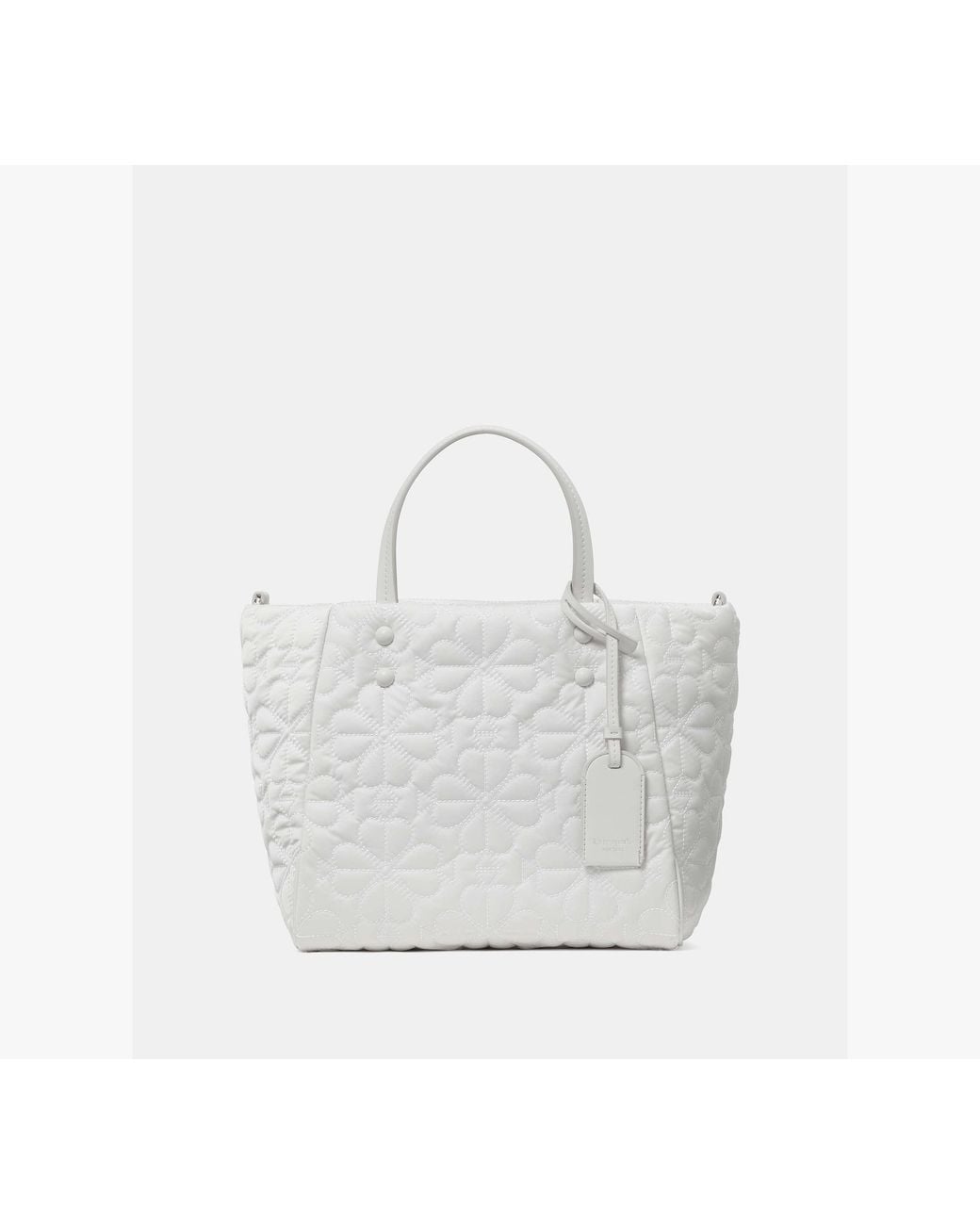 Kate Spade White Kate Spade Tilly Quilted Small Tote Bag