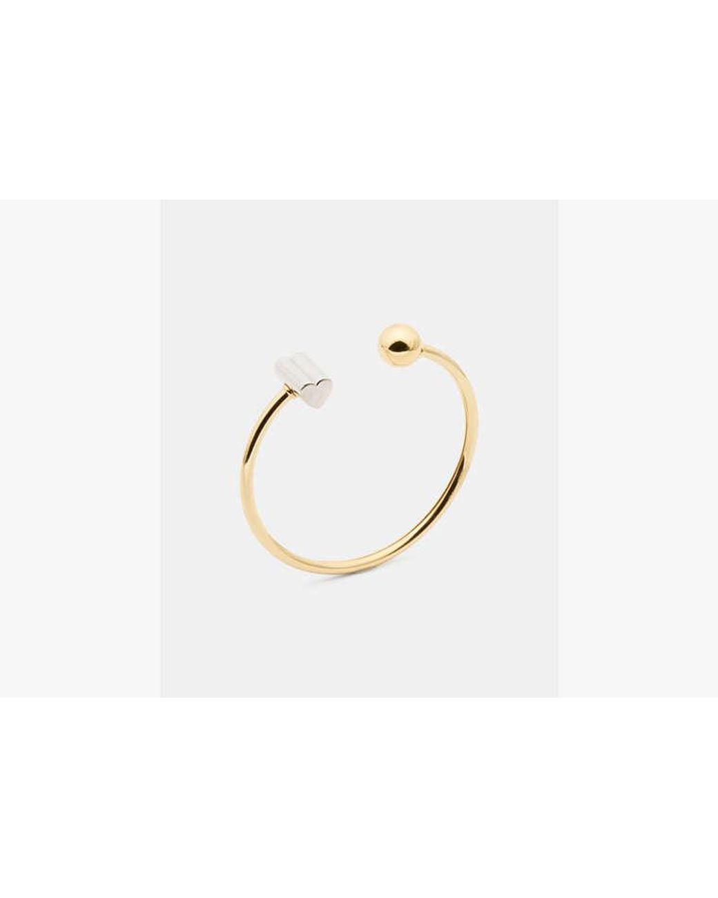 Kate Spade White Kate Spade Geo Pop Flex Cuff Bracelet