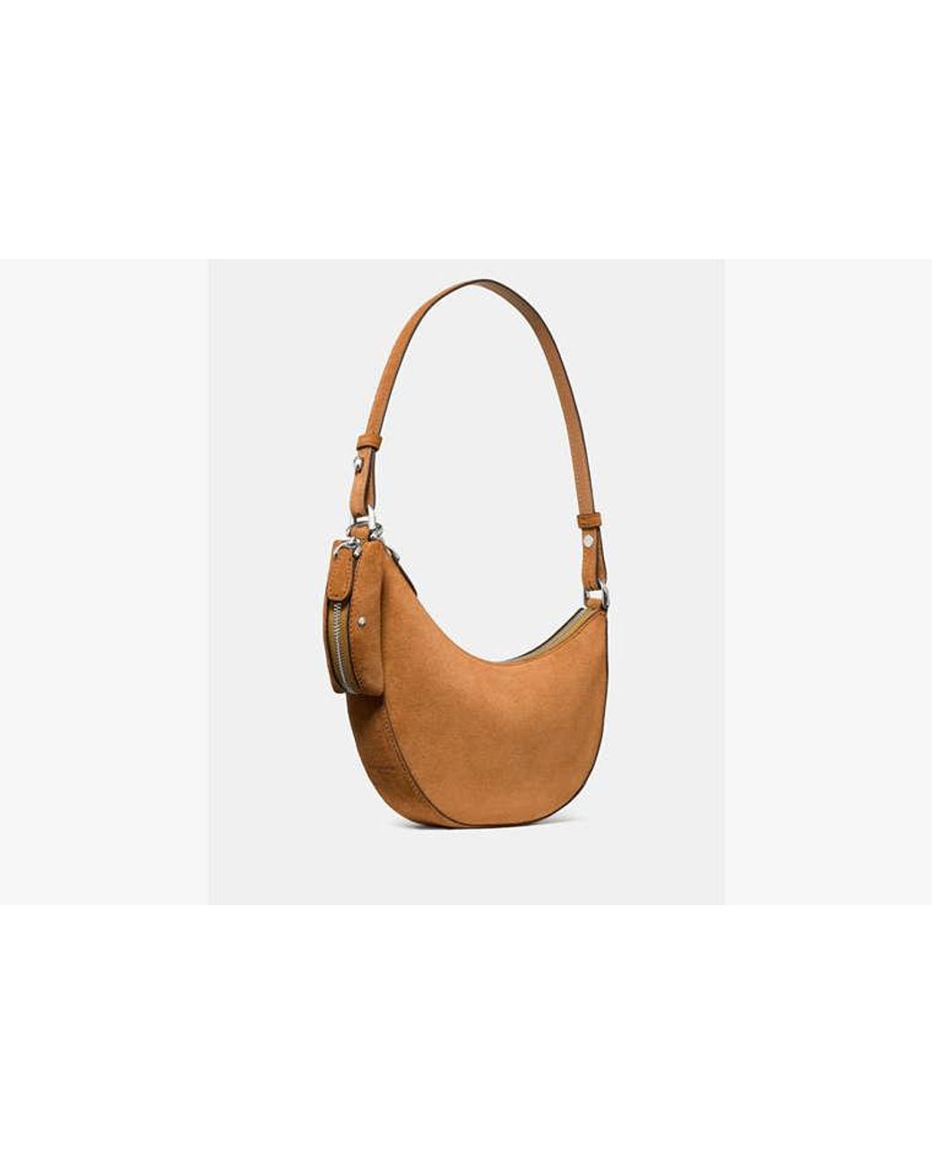 Kate Spade White Kate Spade Duo Suede Mini Shoulder Bag