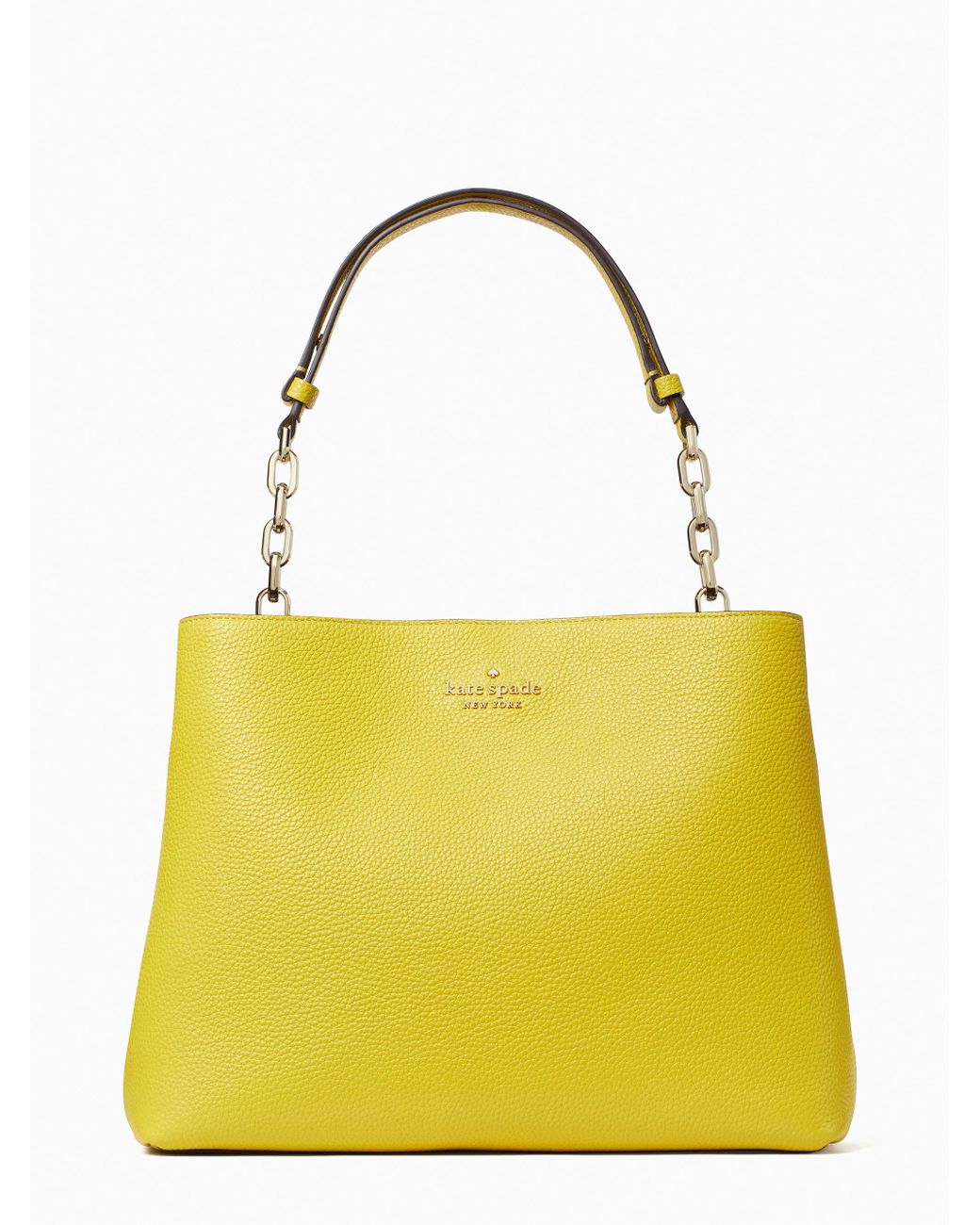 Kate Spade Aubrey Chain Shoulder Bag in Yellow Lyst