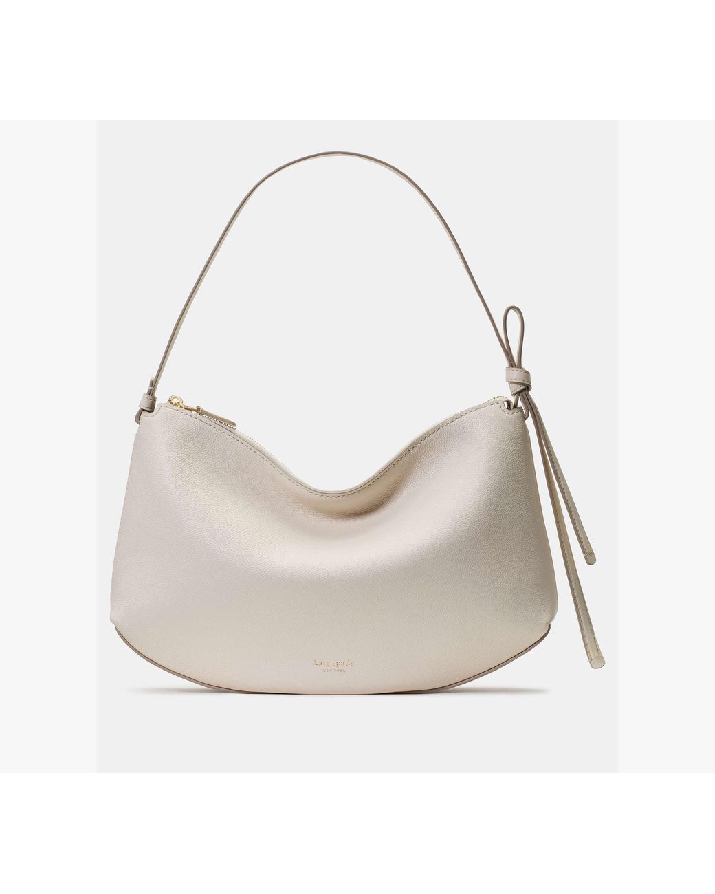 Kate Spade Gray Loop Large Shoulder Bag