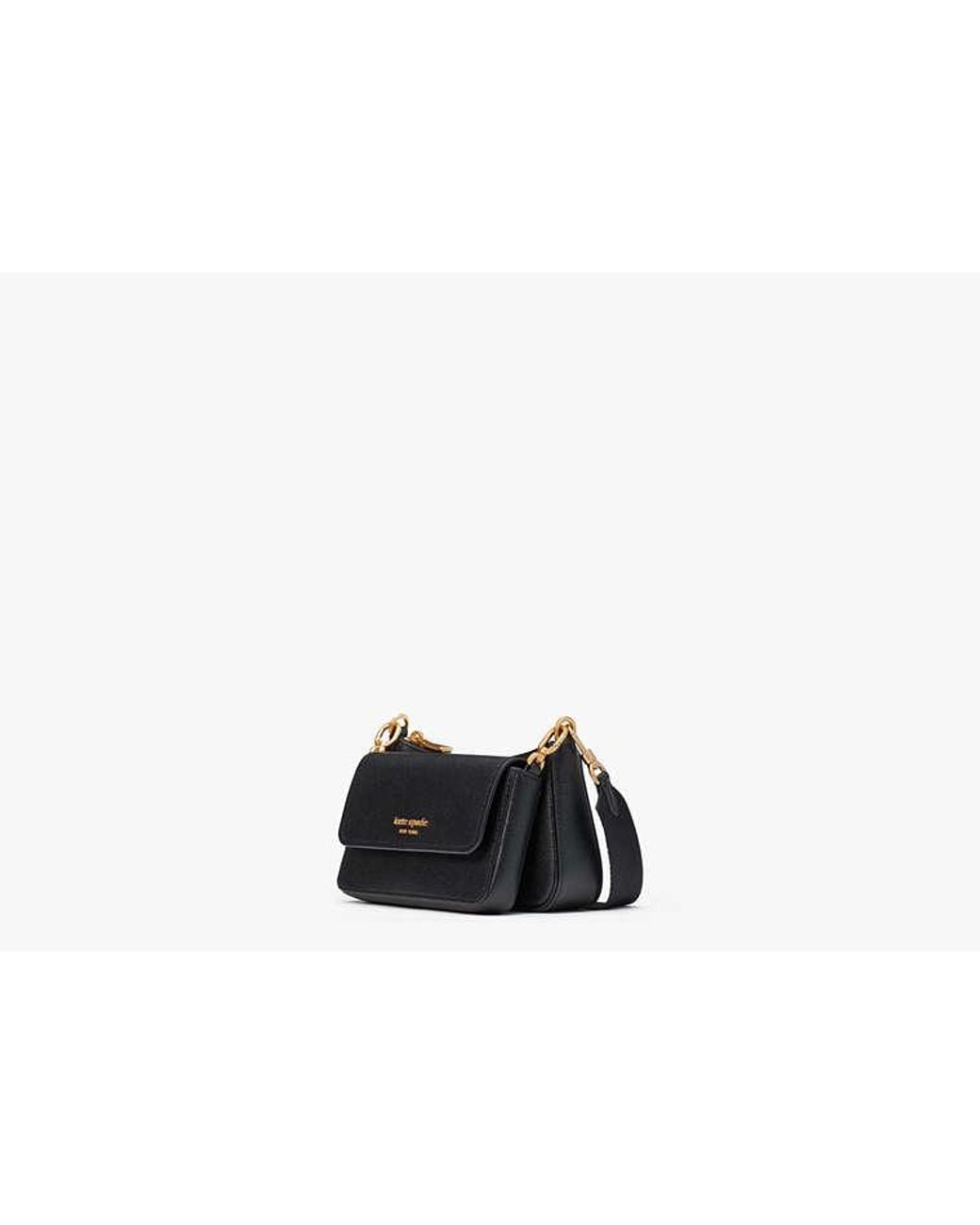 Kate Spade White Kate Spade Double Up Crossbody Bag