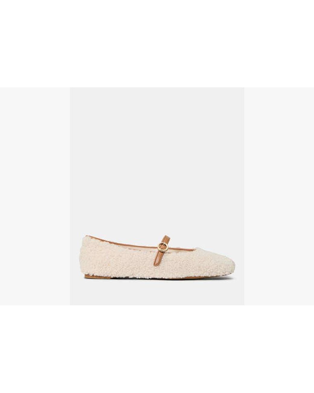Kate Spade White Halo Mary Jane Flat