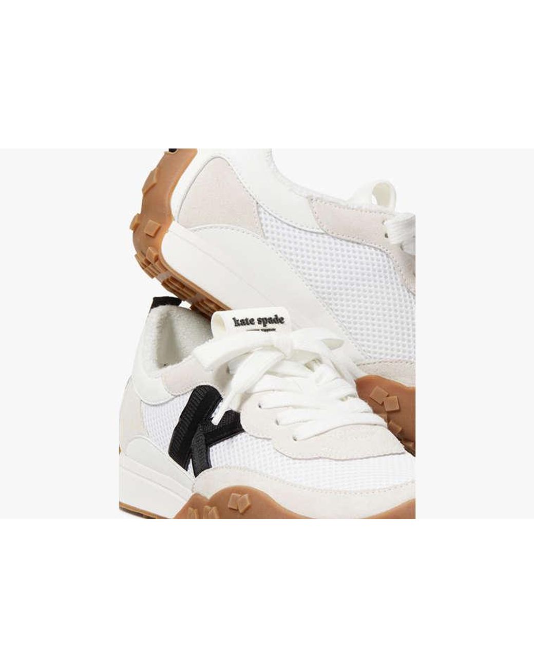 Kate Spade White K As In Kate Sneakers
