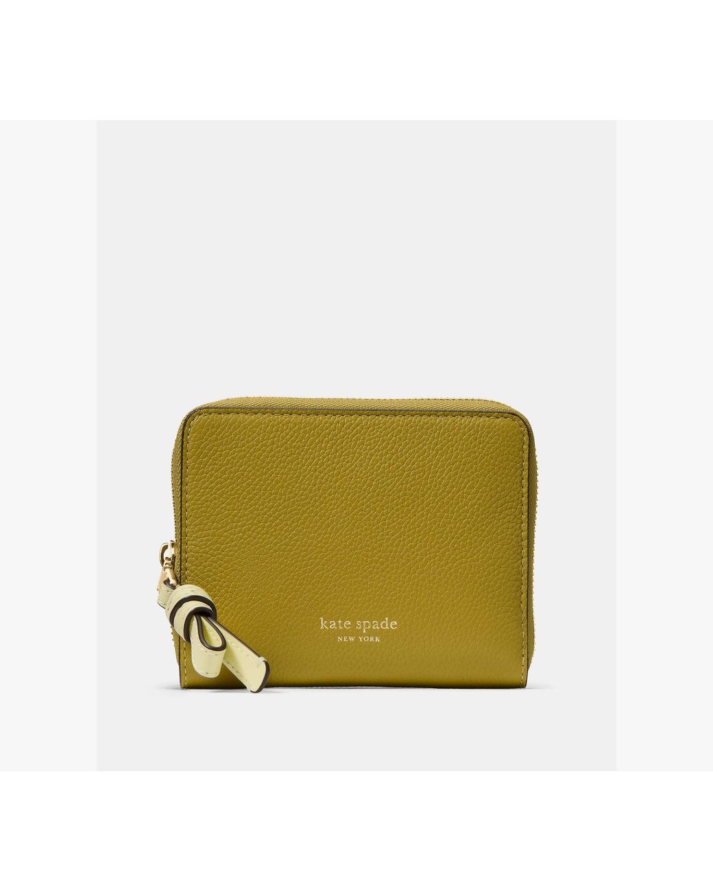 Kate Spade Green Loop Zip Around Wallet