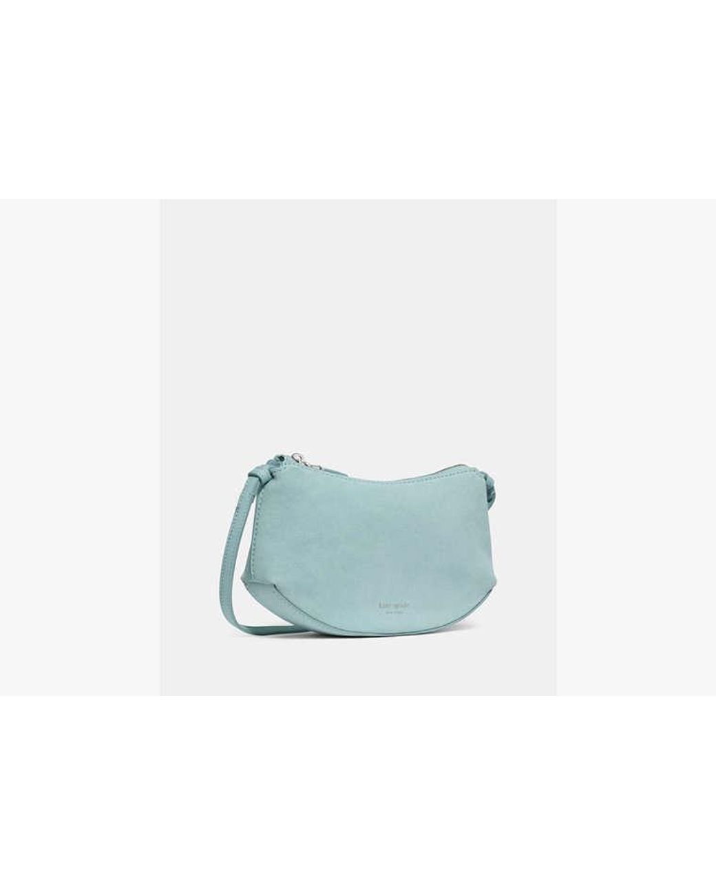 Kate Spade Blue Loop Suede Crossbody