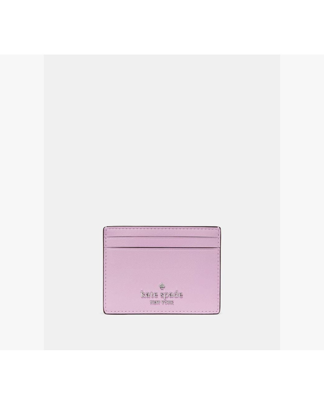 Kate Spade Purple Kate Spade Kleiner Schlanker Kartenhalter Für Frauen