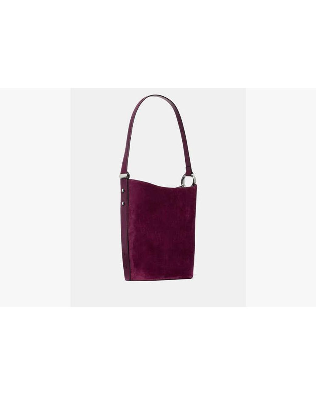 Kate Spade Purple Halo Suede Bucket Bag