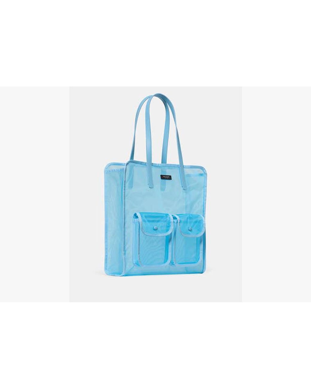 Kate Spade Blue Breezy Mesh Tote Bag