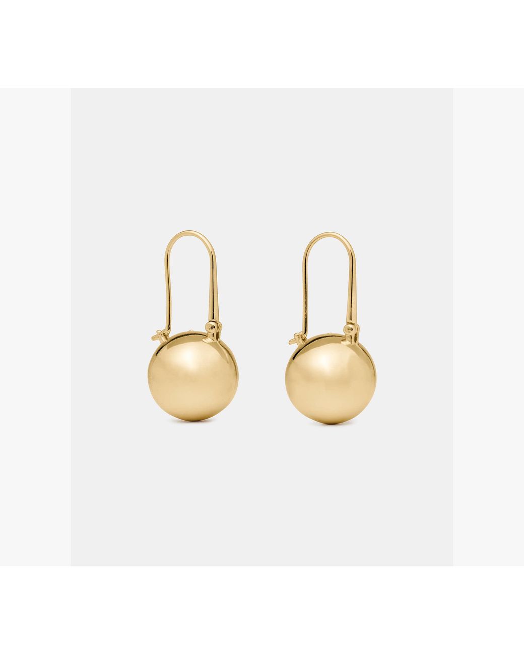 Kate Spade Metallic Dot Drop Huggies