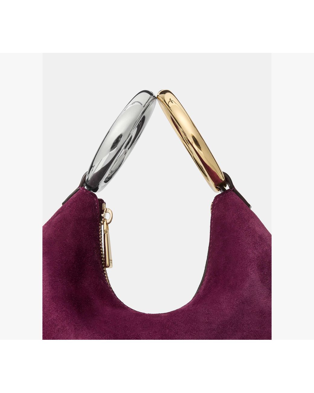 Kate Spade Purple The Suede Bangle Bag