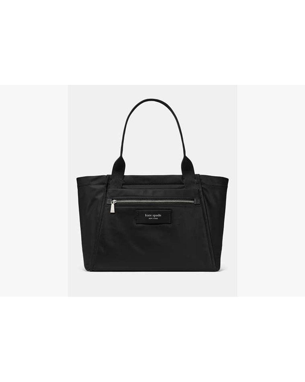 Kate Spade Black Kate Spade Dash Large Nylon Tote Bag