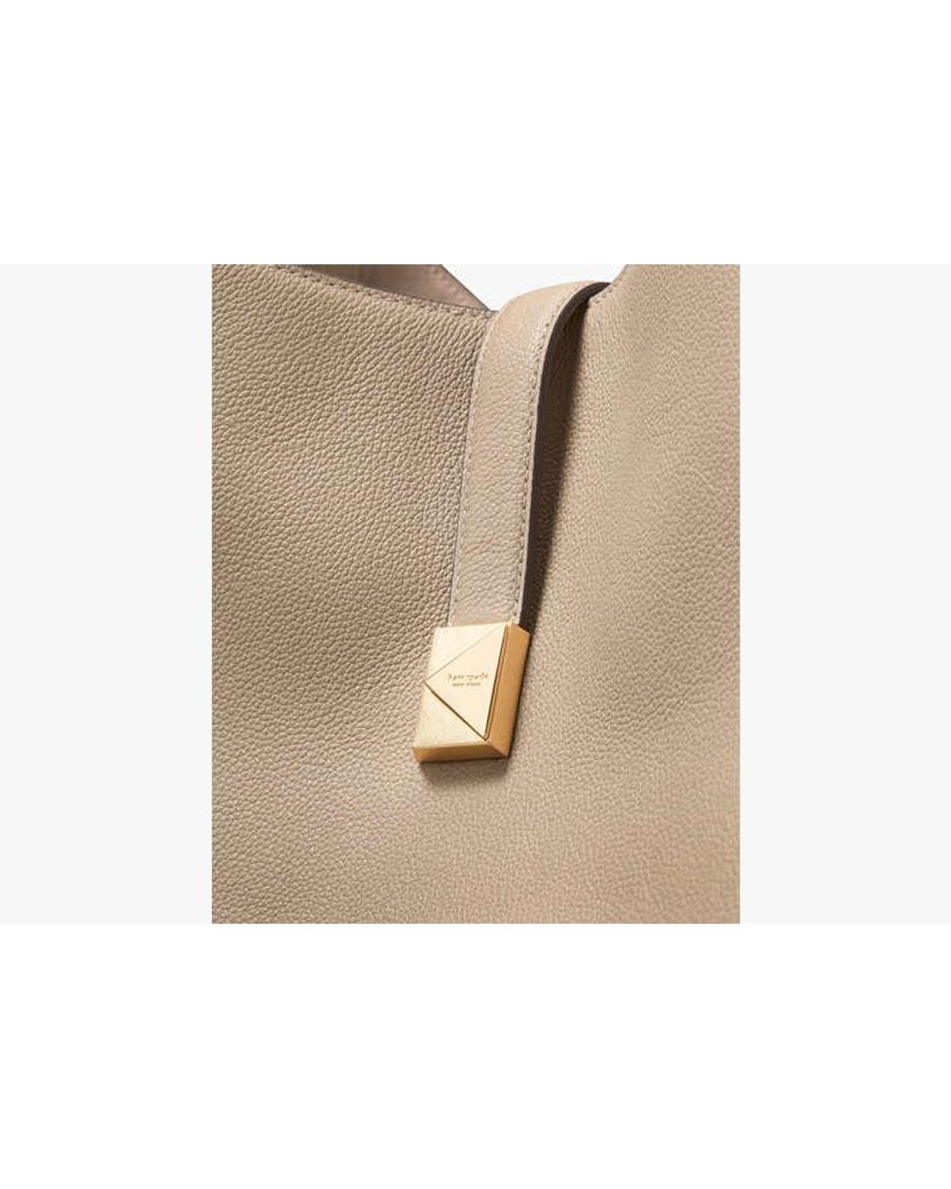 Kate Spade Natural Deco Large Shoulder Bag