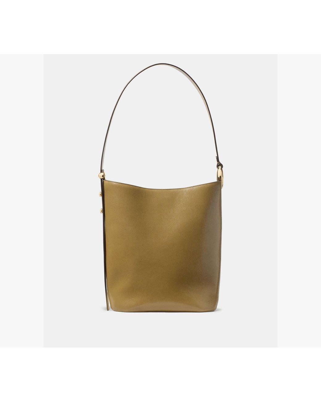 Kate Spade Natural Halo Glazed Leather Bucket Bag