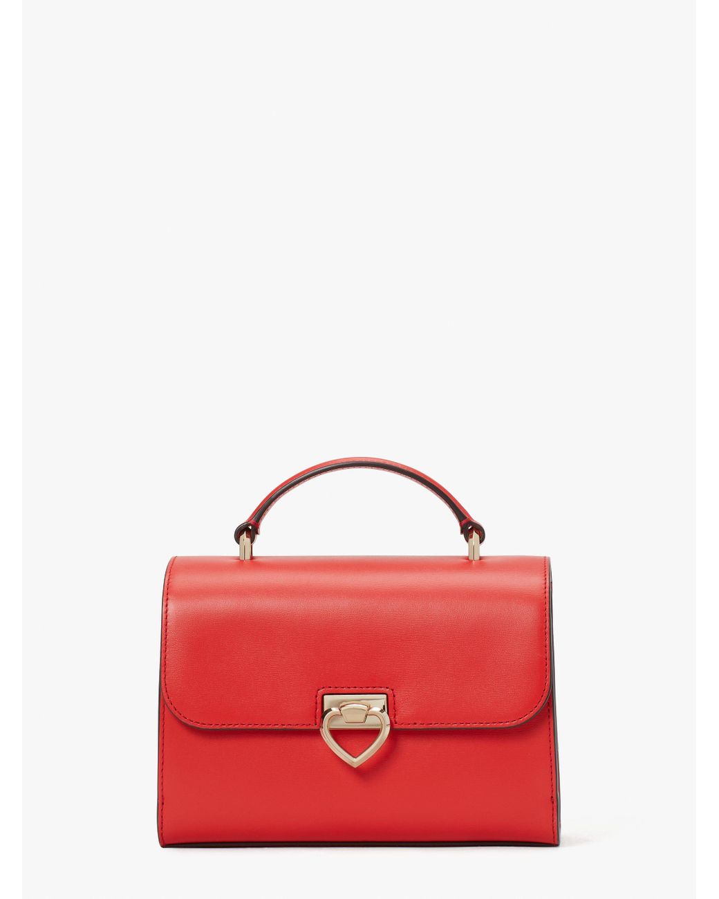small red handbag