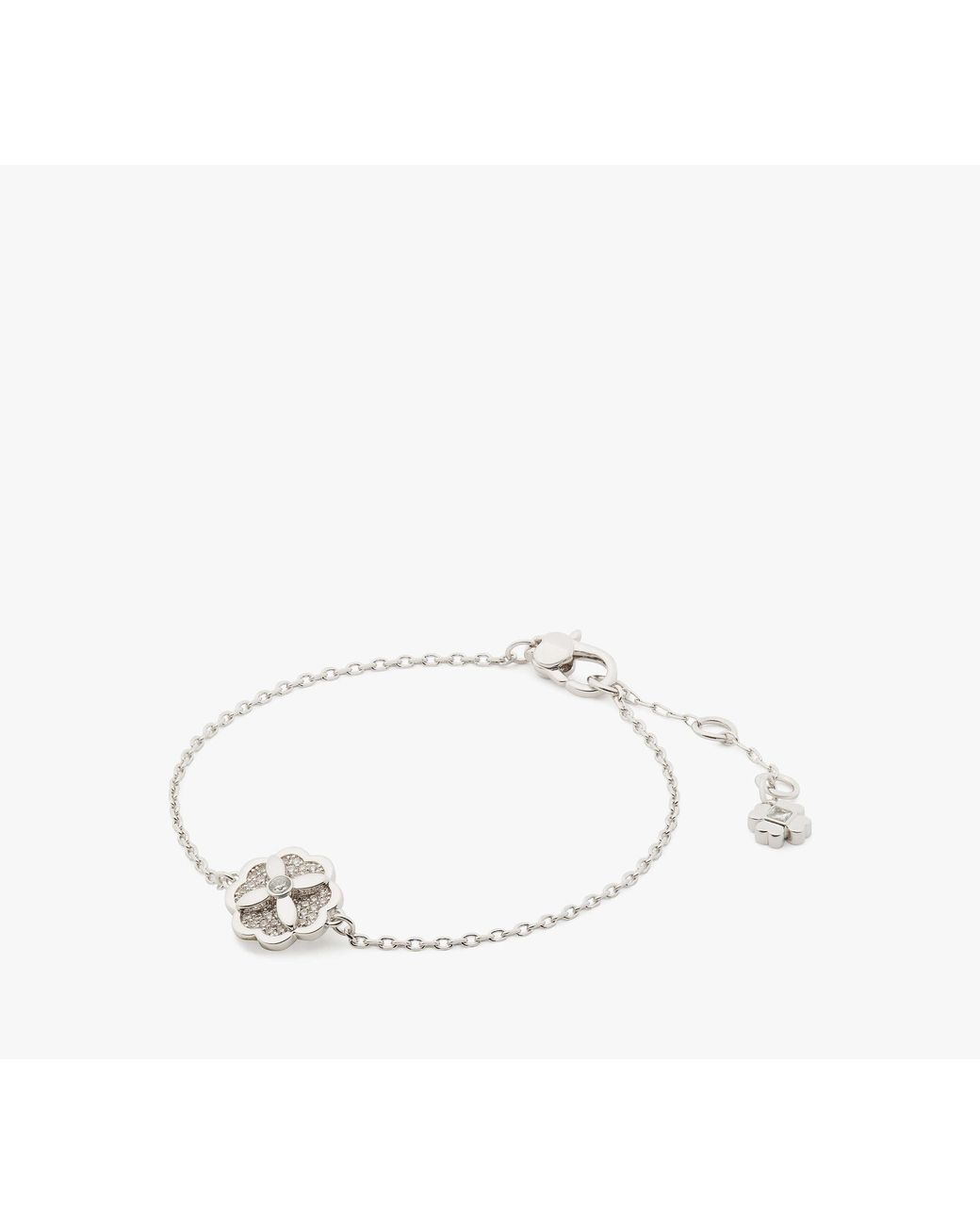 Kate Spade White Heritage Bloom Bracelet
