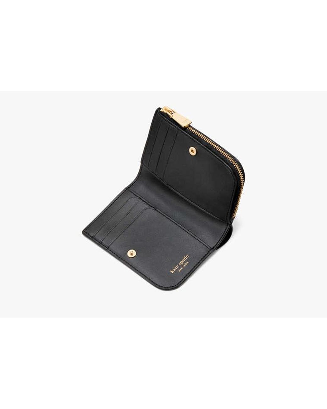 Kate Spade Black Kate Spade Devin Small Compact Wallet