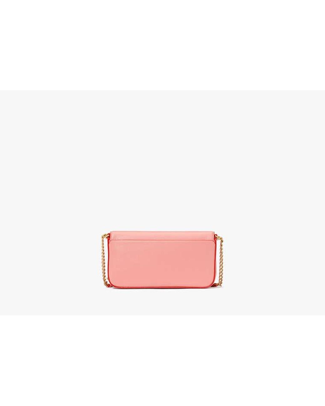 Kate Spade Pink Serena Pop Trim Chain Wallet