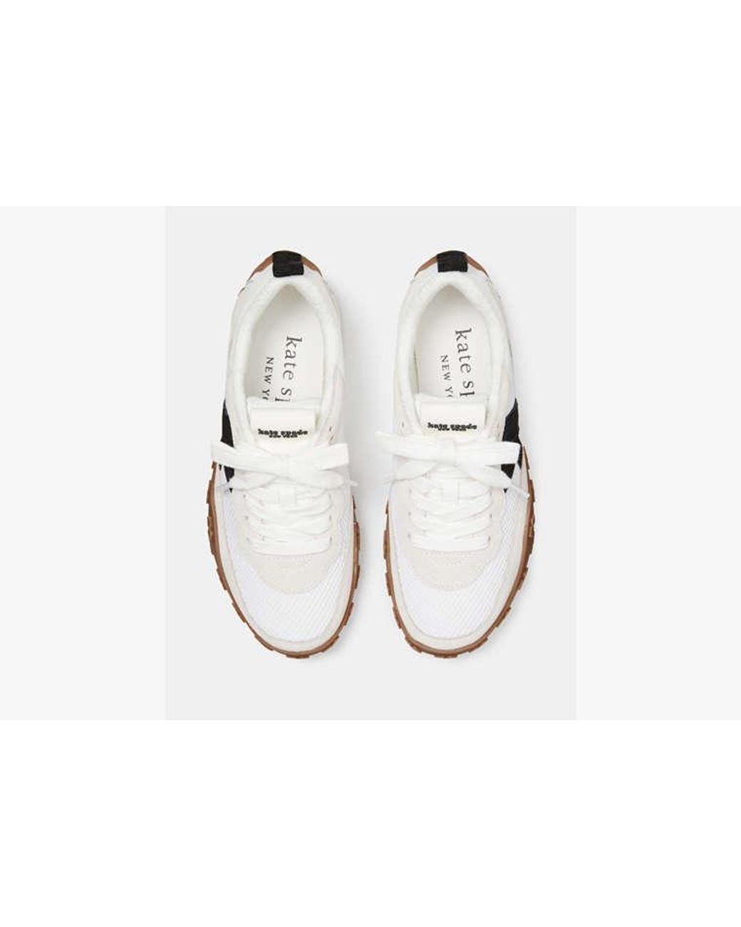 Kate Spade White K As In Kate Sneakers