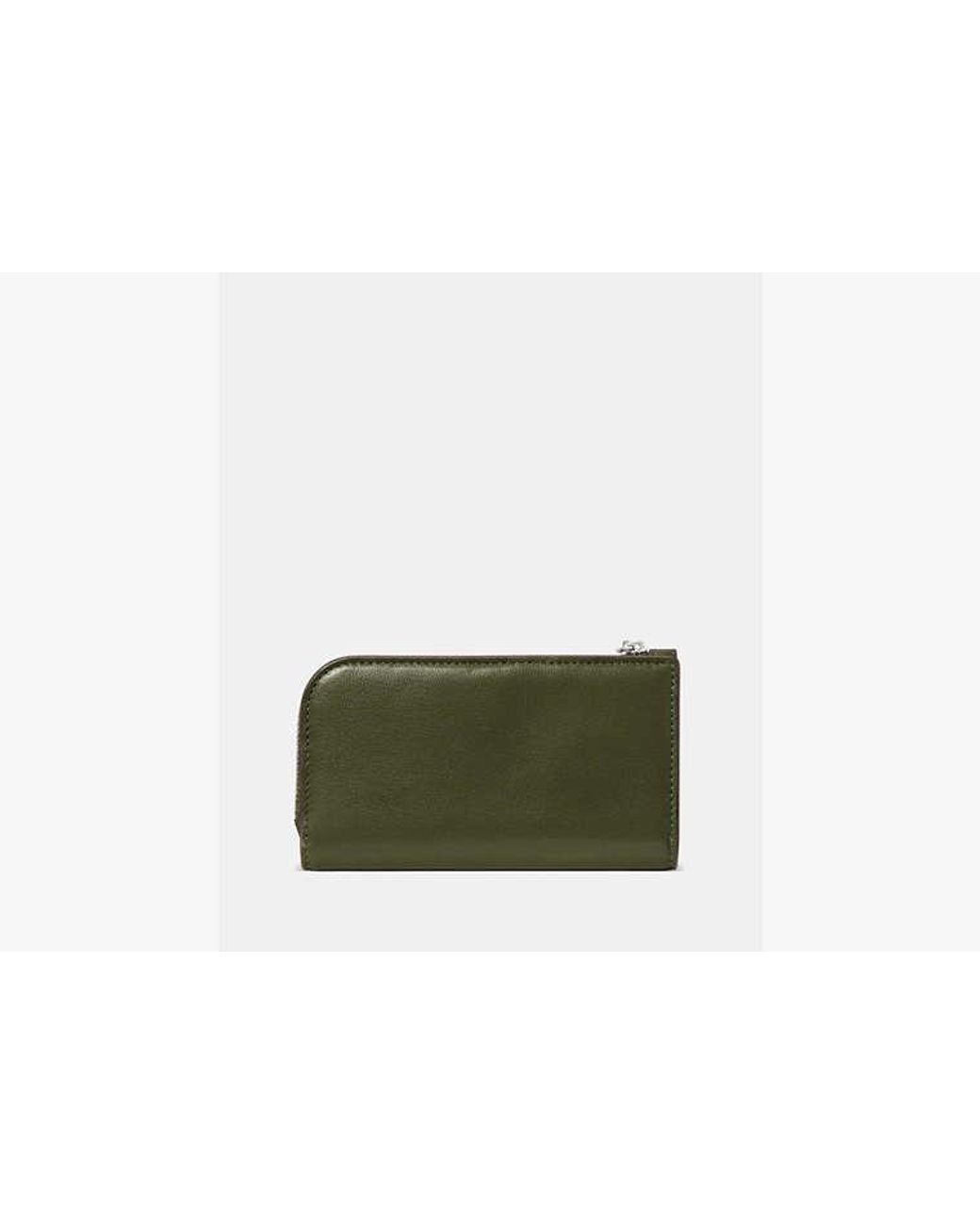 Kate Spade Green Halo Fine Grain Leather Small Slim Bifold Wallet