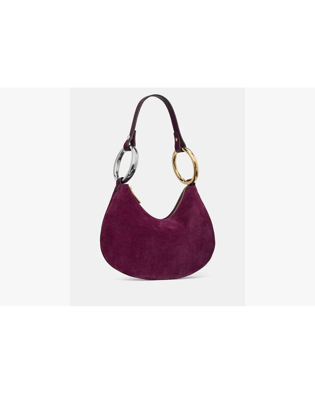 Kate Spade Purple The Suede Bangle Bag