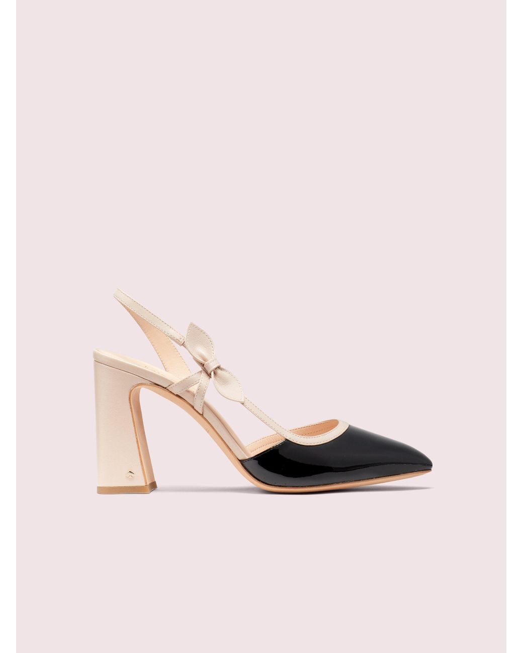 Kate Spade Leather Adelaide Pumps in Black - Lyst