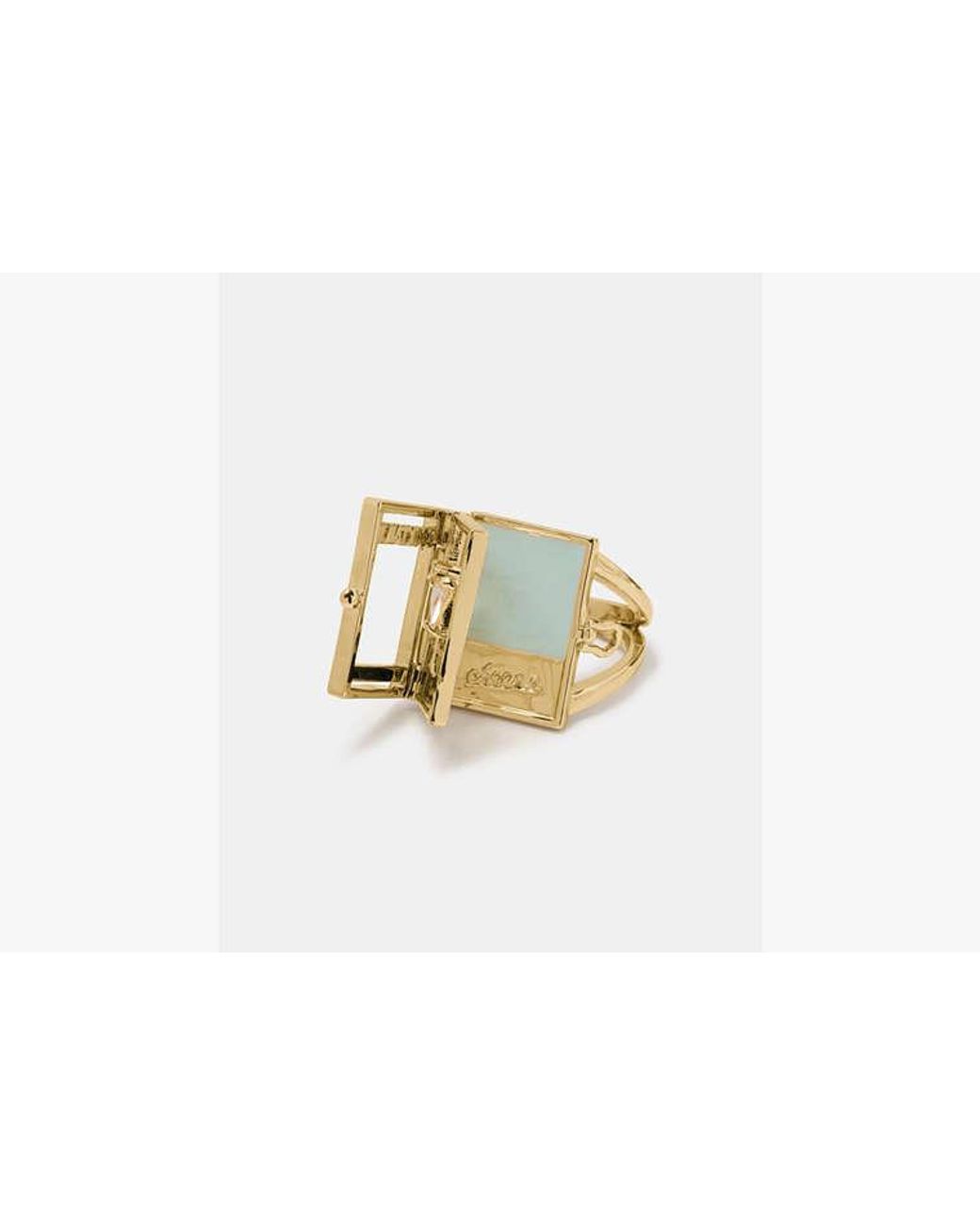 Kate Spade Metallic Kate Spade Page Turner Book Statement Ring