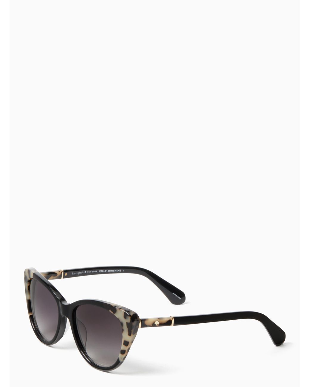Kate Spade Sherylyn Sunglasses in Black Lyst